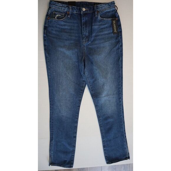 BLANKNYC 55BW2651 Women Sz 29 Blue The Cooper Long Slim Straight Denim Jeans - Picture 1 of 8